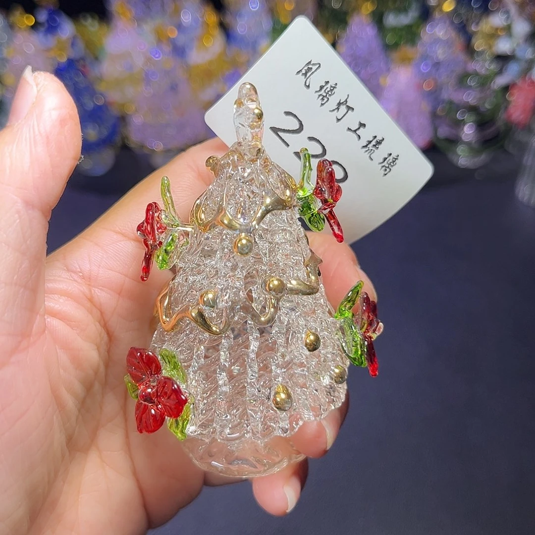 喜****玻璃吊坠（不含链）229圣诞树
