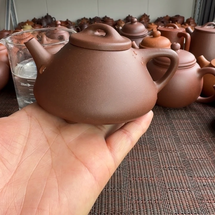茶壶紫砂紫泥子冶200cc