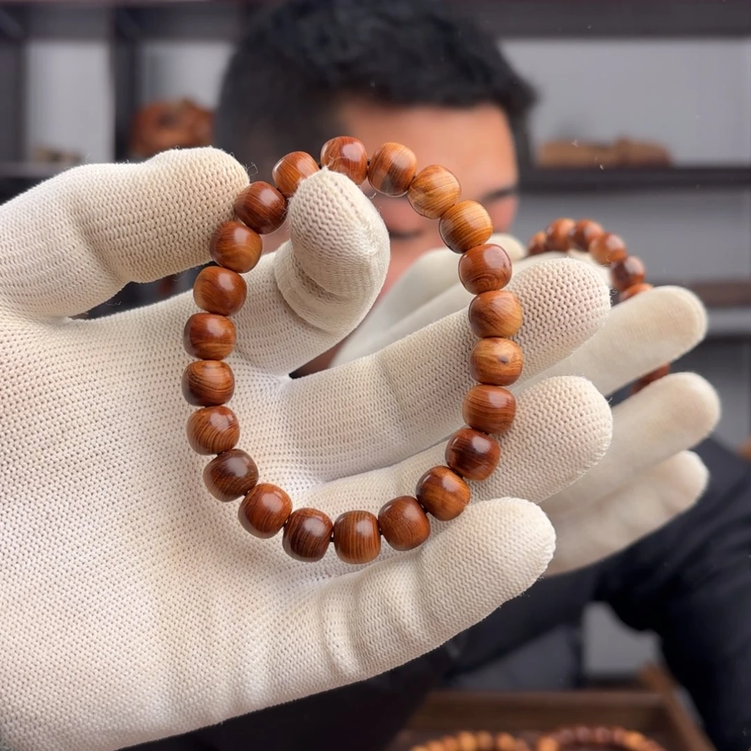 柏木（崖柏）手串/手链0910老型干黑