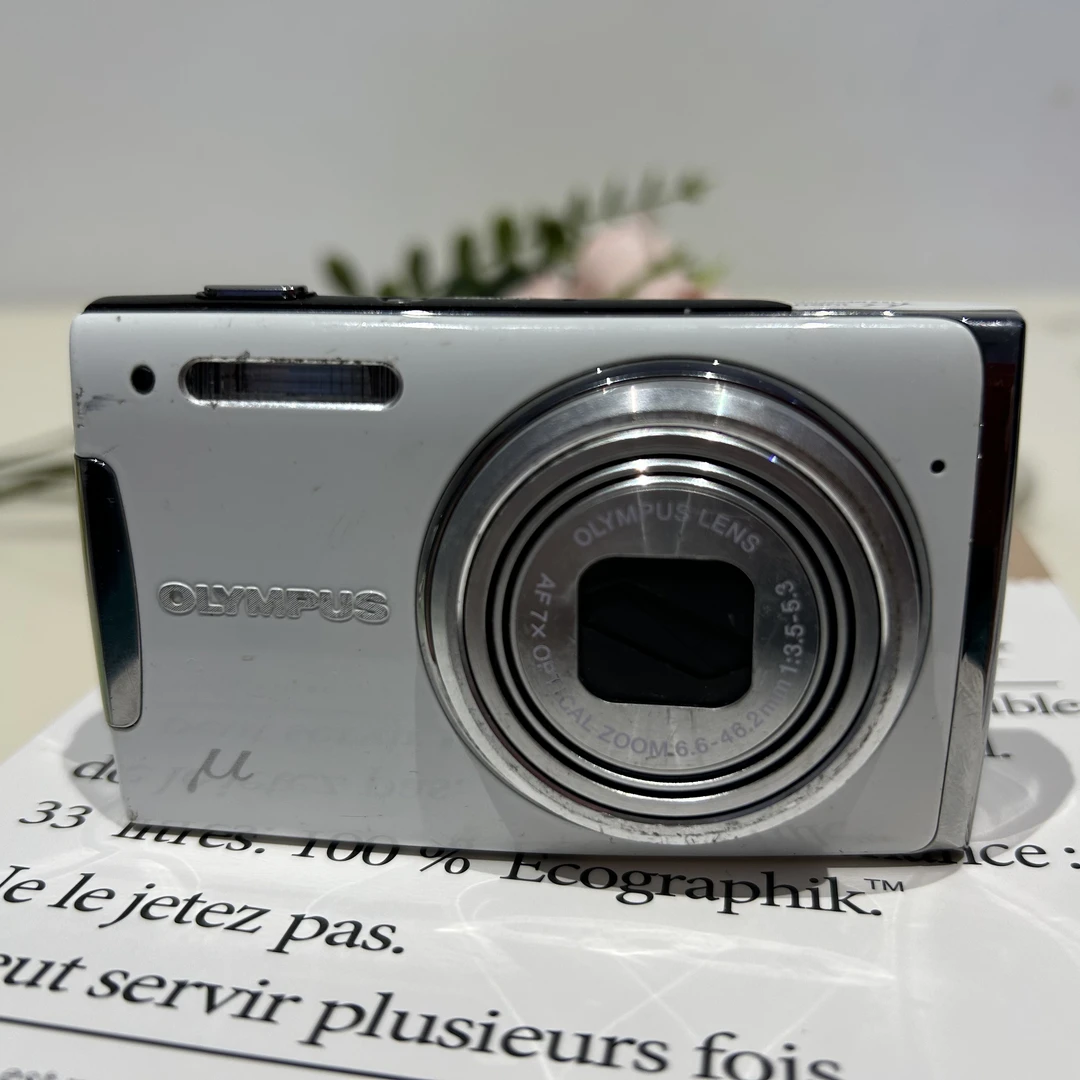 9新 Olympus/奥林巴斯 U1060白 小漏液 1000万像素7倍变焦 No退换