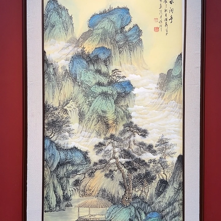国画王广义老师国画作品