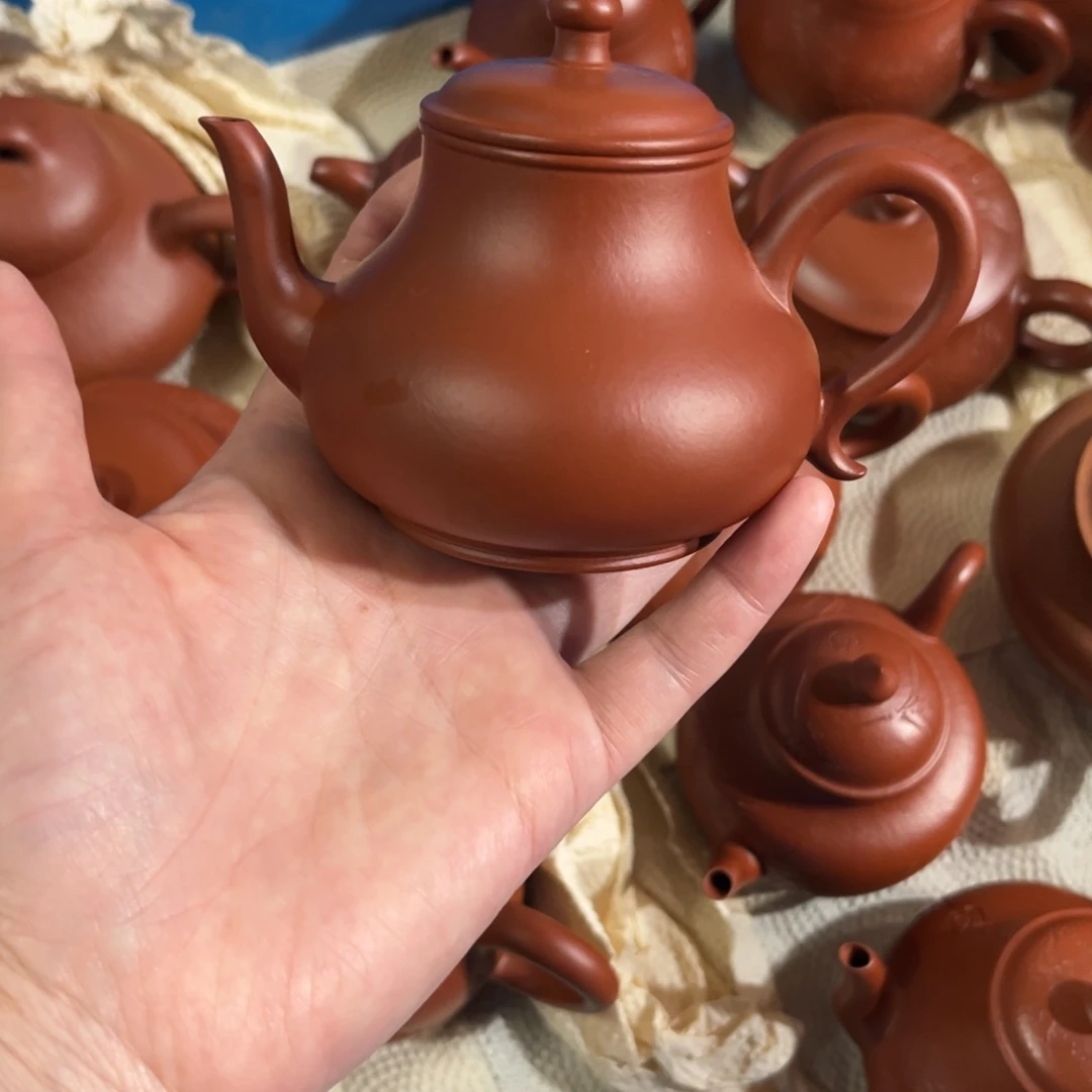 茶壶紫砂用****0原矿朱泥140毫升