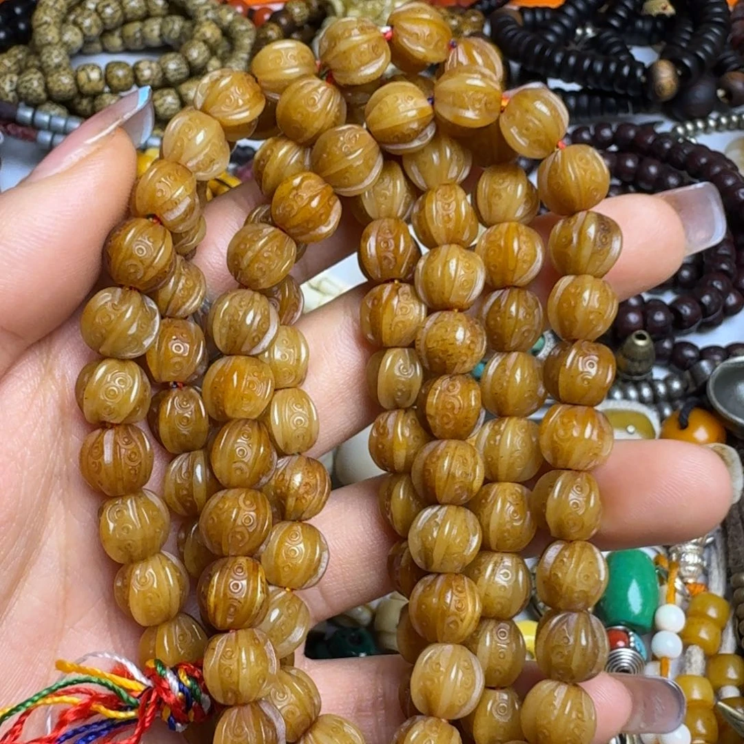 泥塑泥塑藏式108念珠