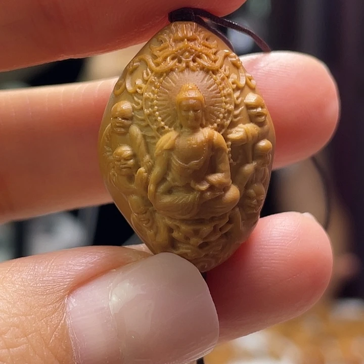 橄榄核吊坠橄榄核