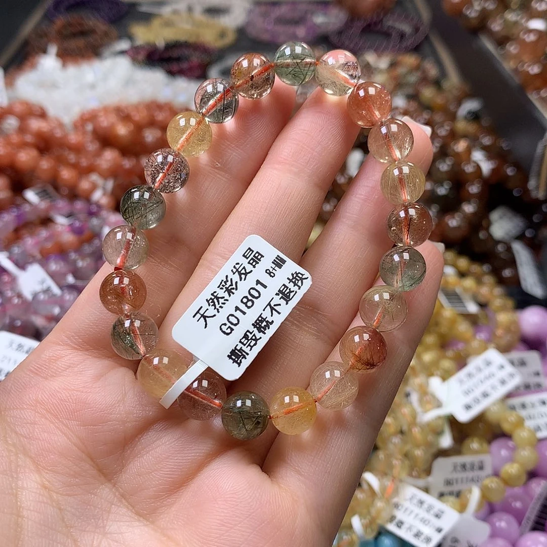 未镶嵌手链水晶，