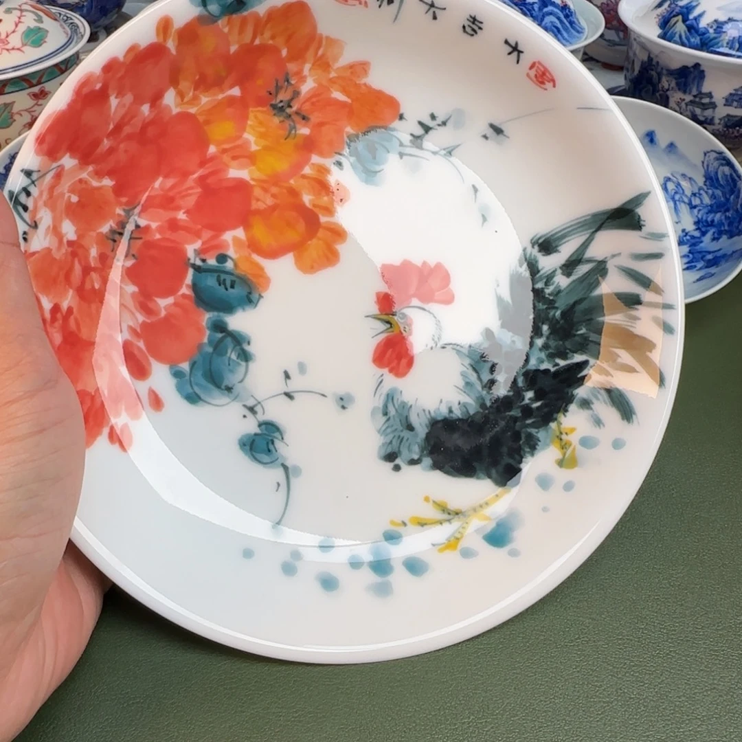 陶纯手工纯手绘茶具224