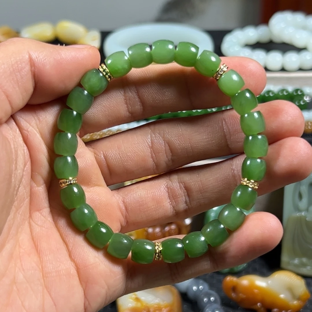 b***1和田玉未镶嵌吊坠(不含链)