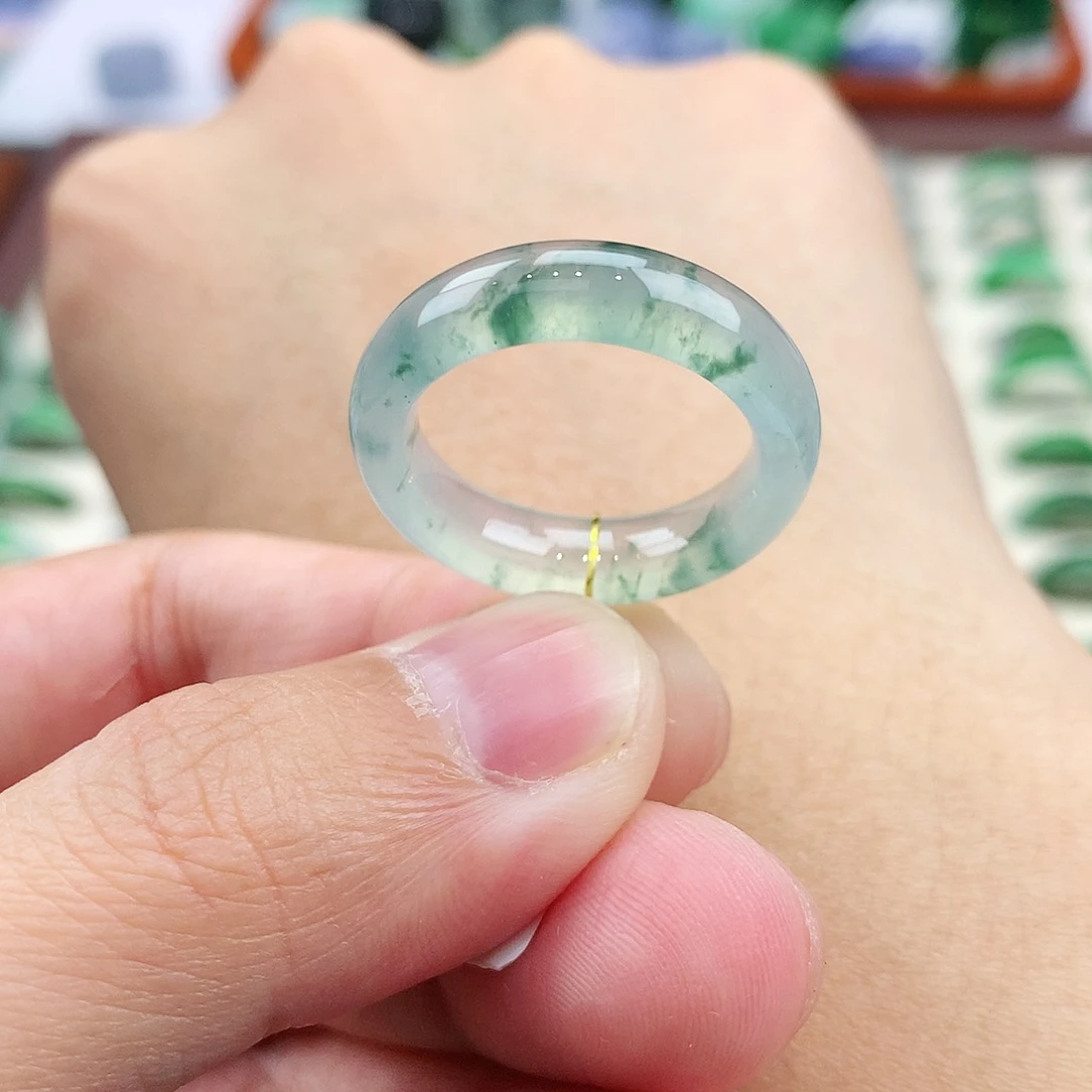 未镶嵌戒指翡翠17号