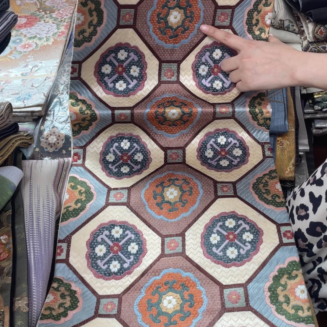 刺绣唐锦西阵织高端定制面料