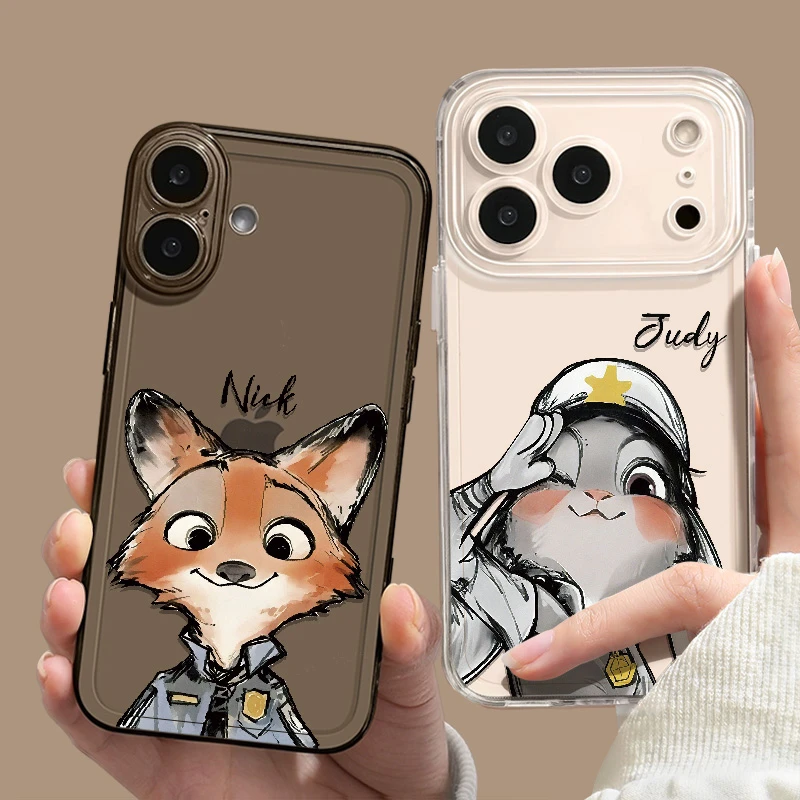 朱迪尼克适用于苹果17pro/华为/小米17/vivo/OPPO卡通可爱手机壳