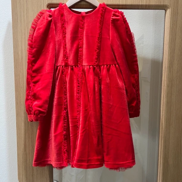 20519高端童装时尚百搭秋冬新品时尚连衣裙C区