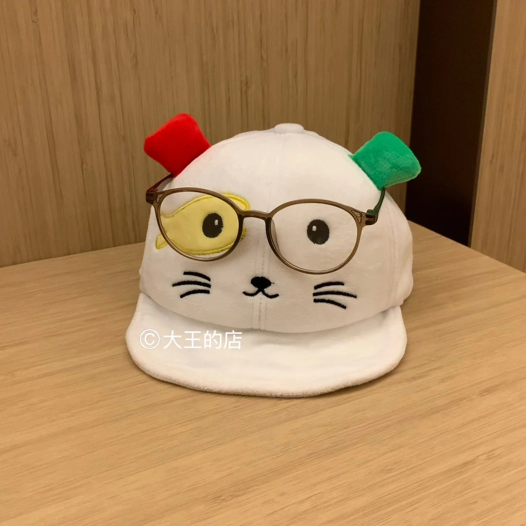 自制多巴胺帽子创意卡通百搭帽檐帽子女生趣味拍照出片鸭舌帽