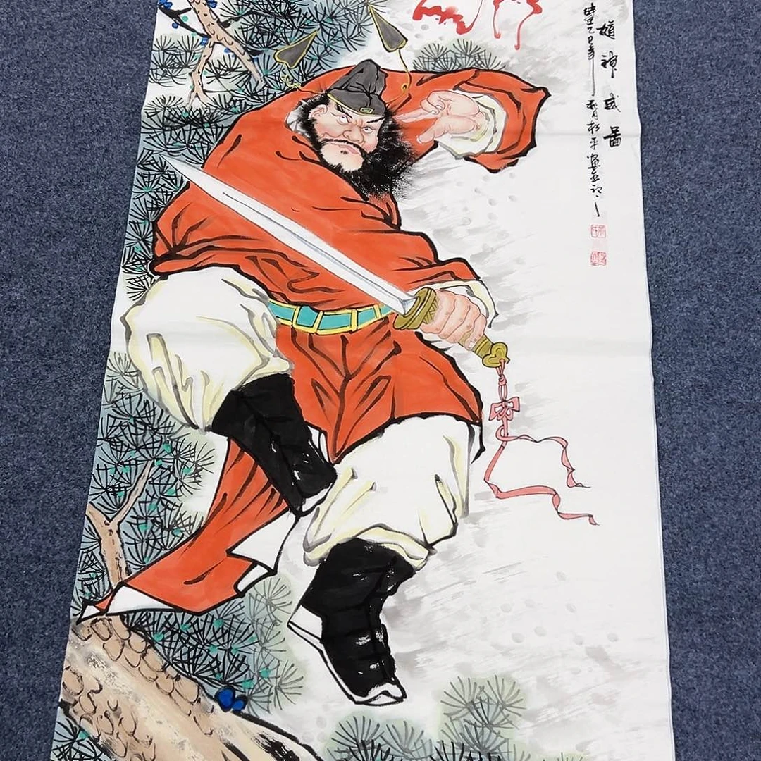 国画国画作品宣纸纯手绘