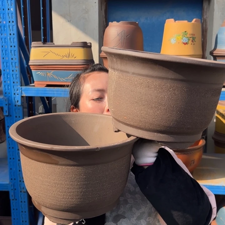 30+30拉毛小马花盆花盆