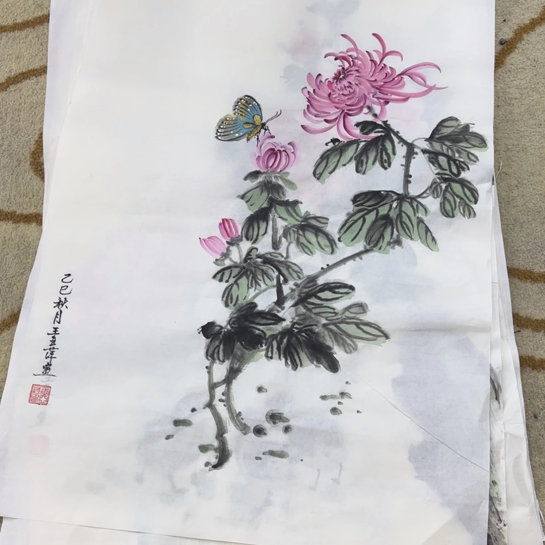 国画国画老师作品刘