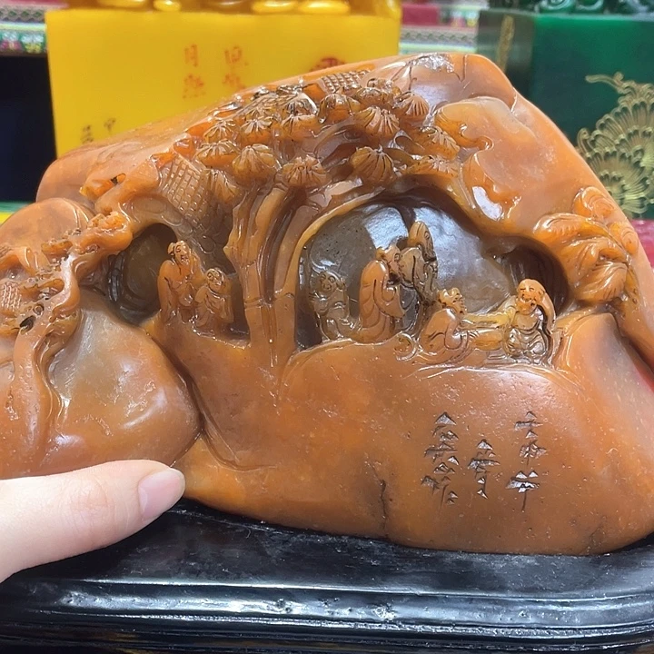 寿山石印石篆刻印章引首章闲章姓名章生日礼物