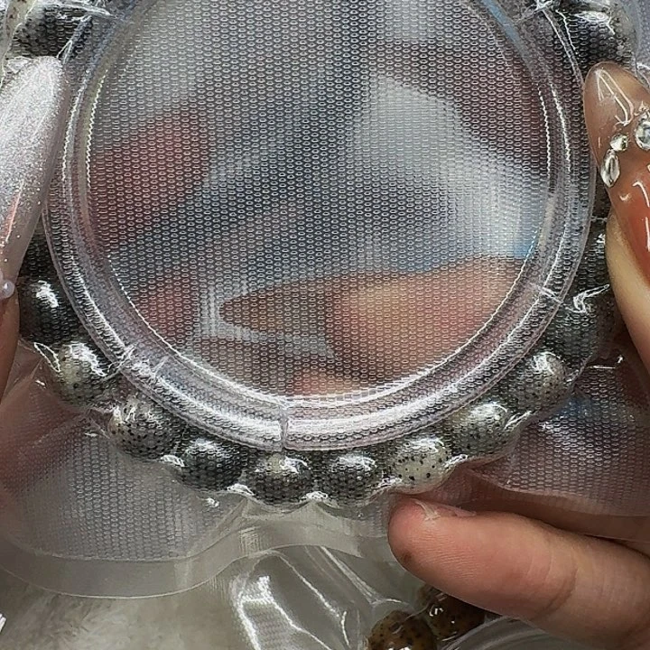 星月菩提手串409高端黑灰星月菩提98桶单圈