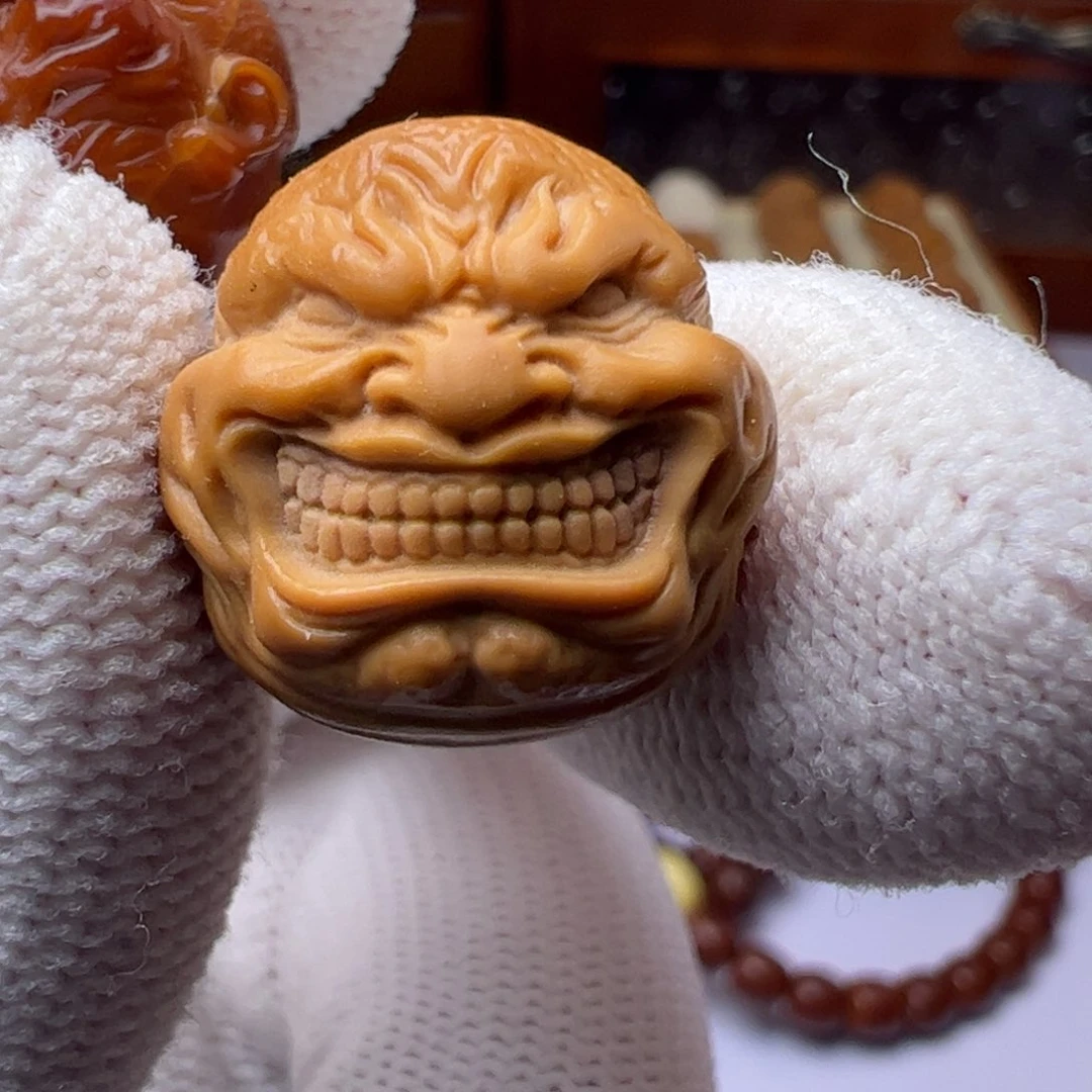 猴头核桃吊坠精工大牙17.18