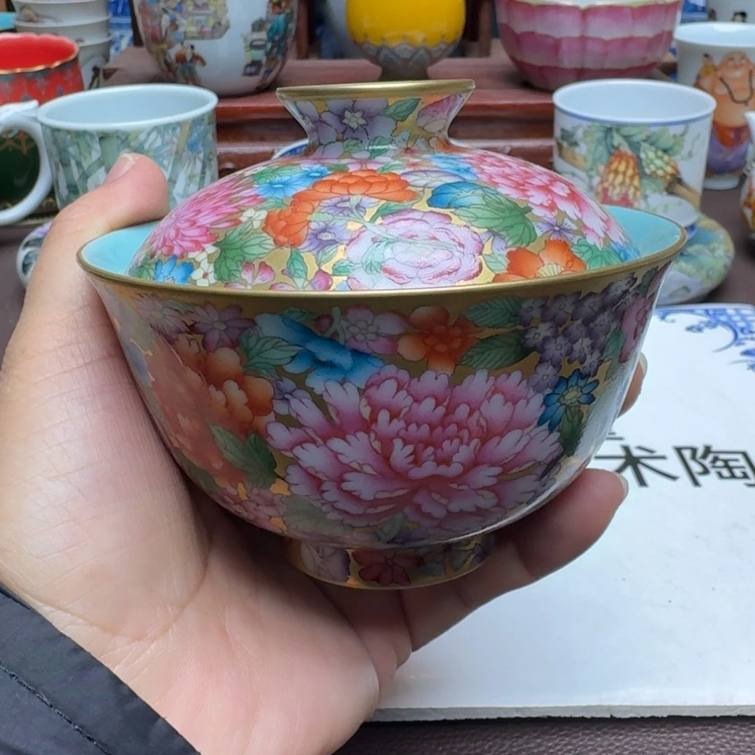 景德镇手工手绘展示