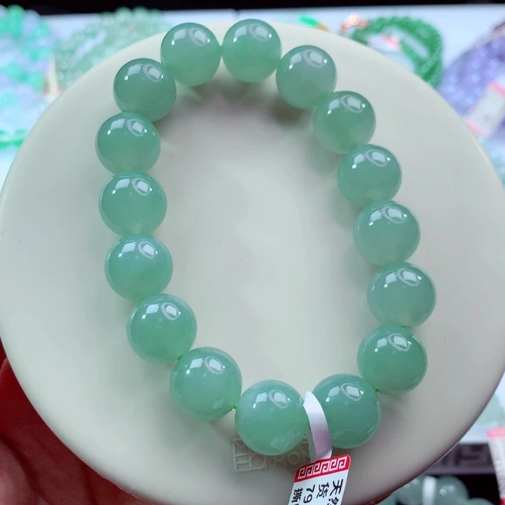 翡翠未镶嵌手链卡13