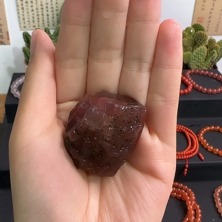 南红玛瑙未镶嵌摆件