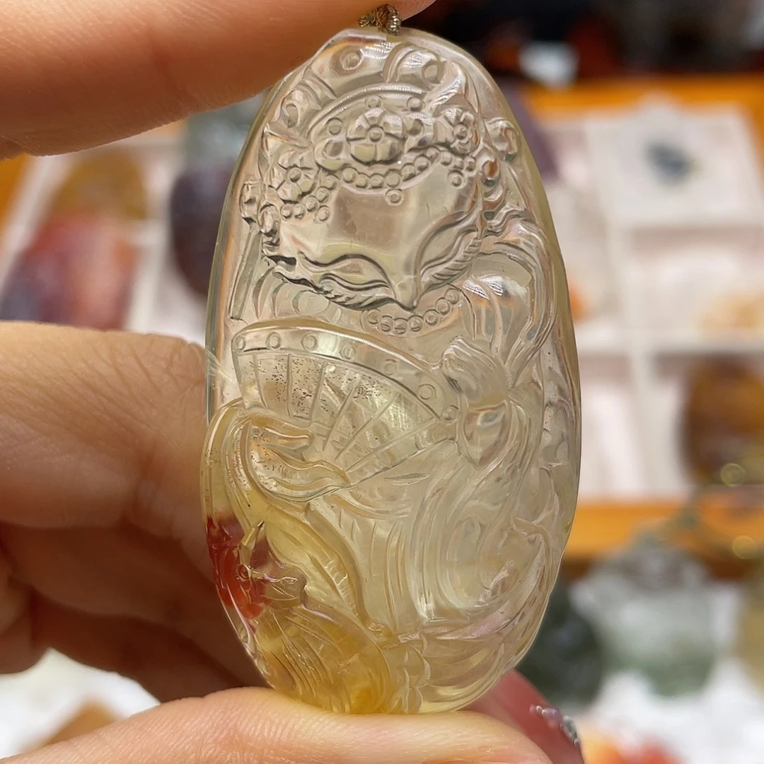 颈饰未镶嵌水晶天然