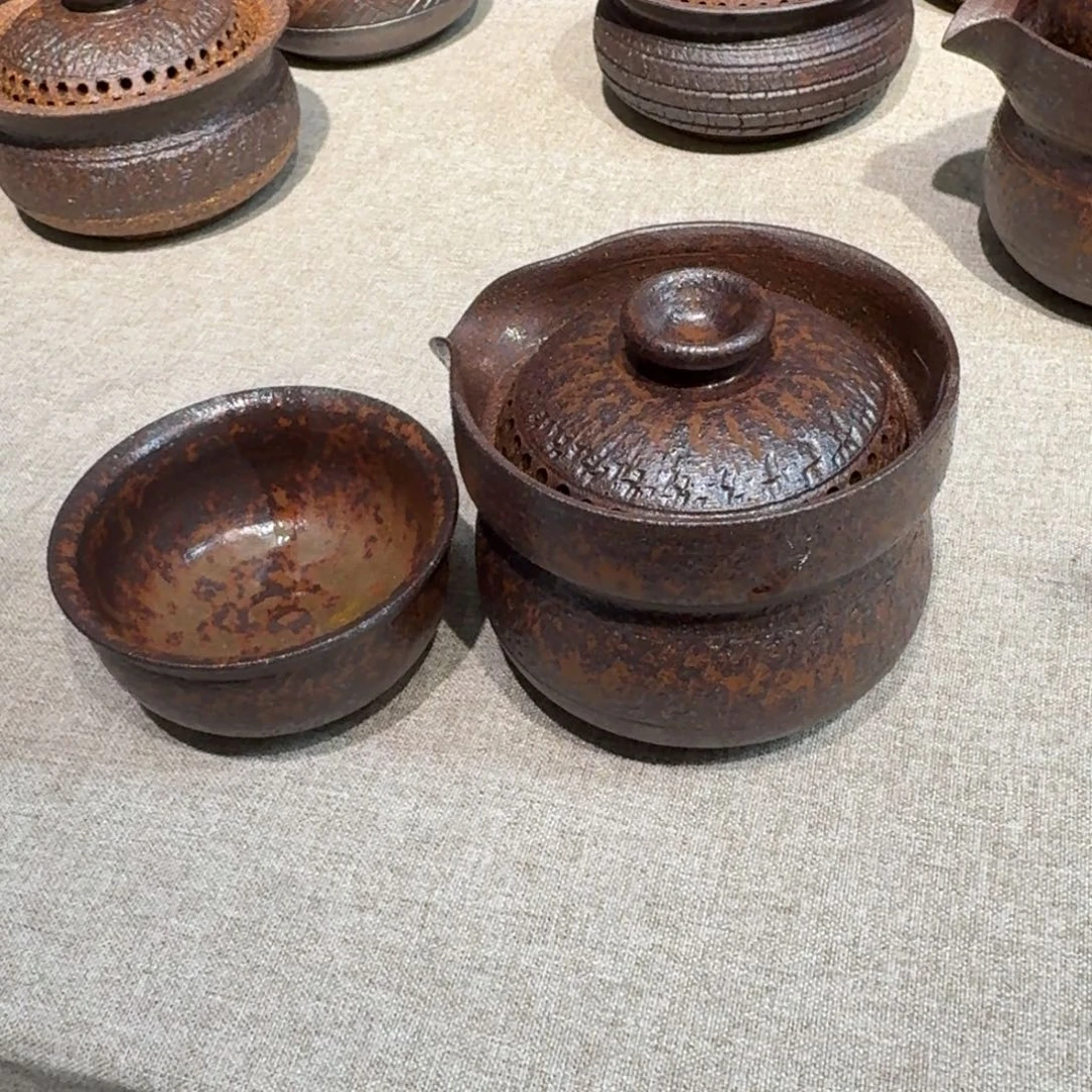 茶具粗瓷茶具素胎无釉