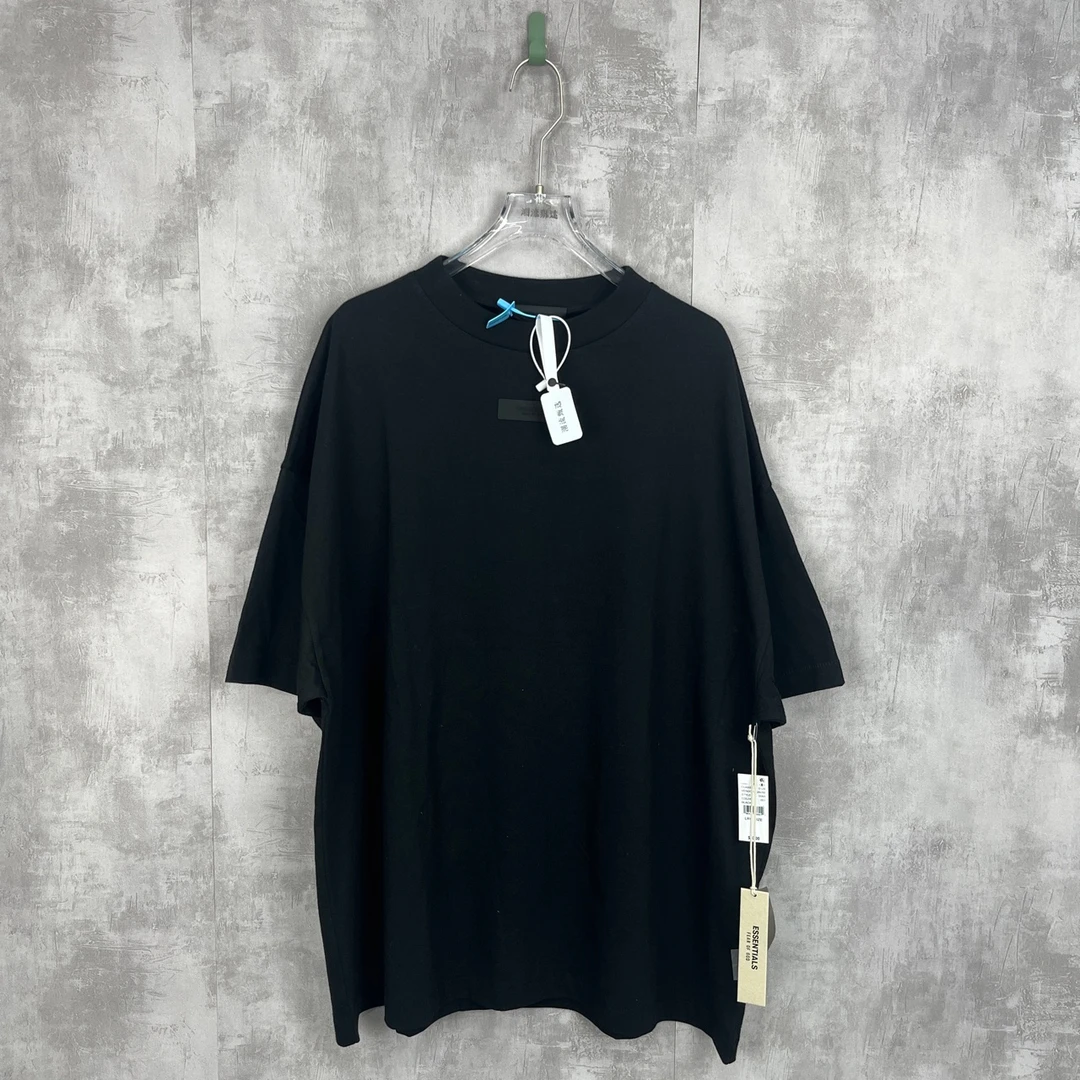 120（一口价）Essentials 黑色t恤 全新 0065