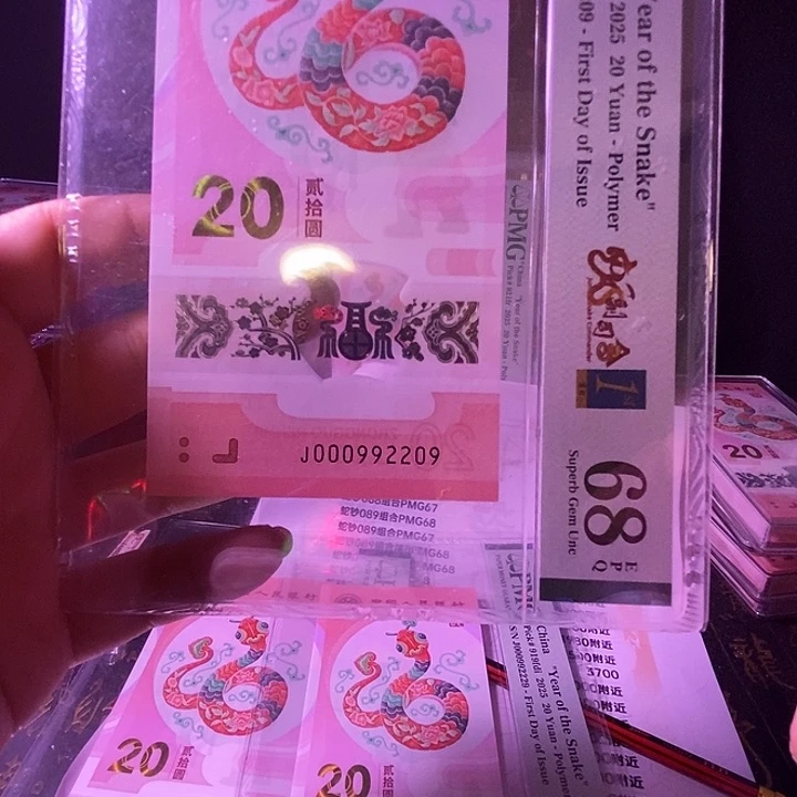 塑料蛇钞小司令000992209pmg69