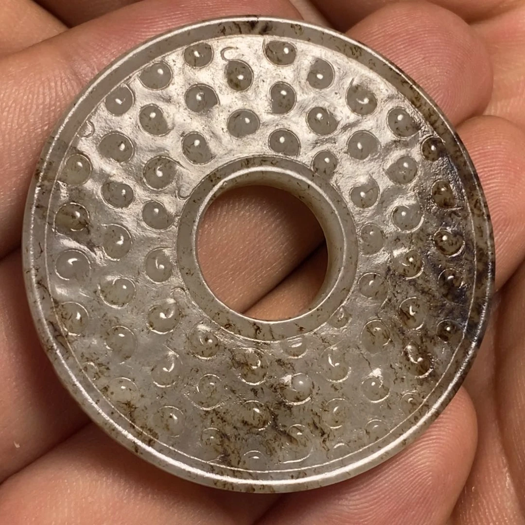 和田玉未镶嵌颈饰咚*酱