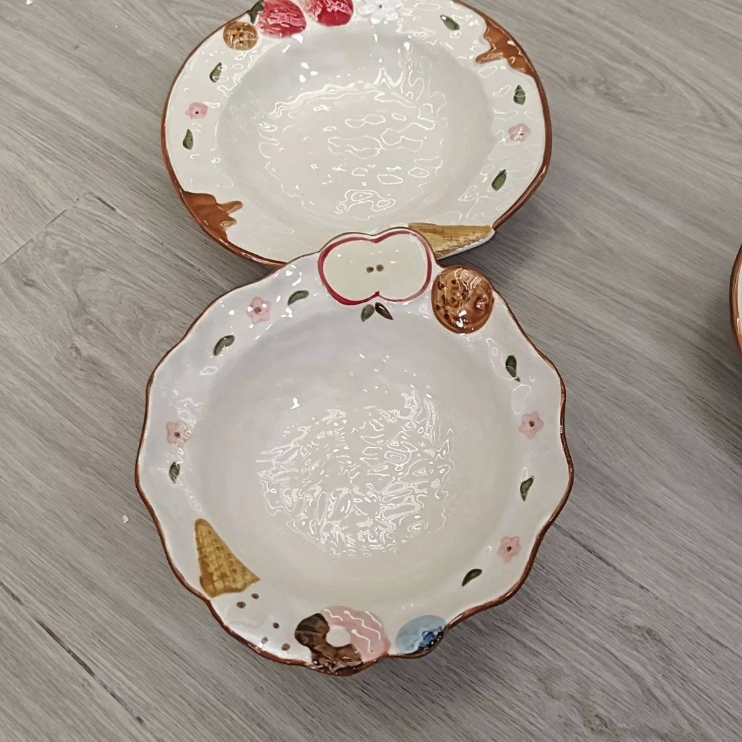 微瑕陶瓷餐具釉下彩