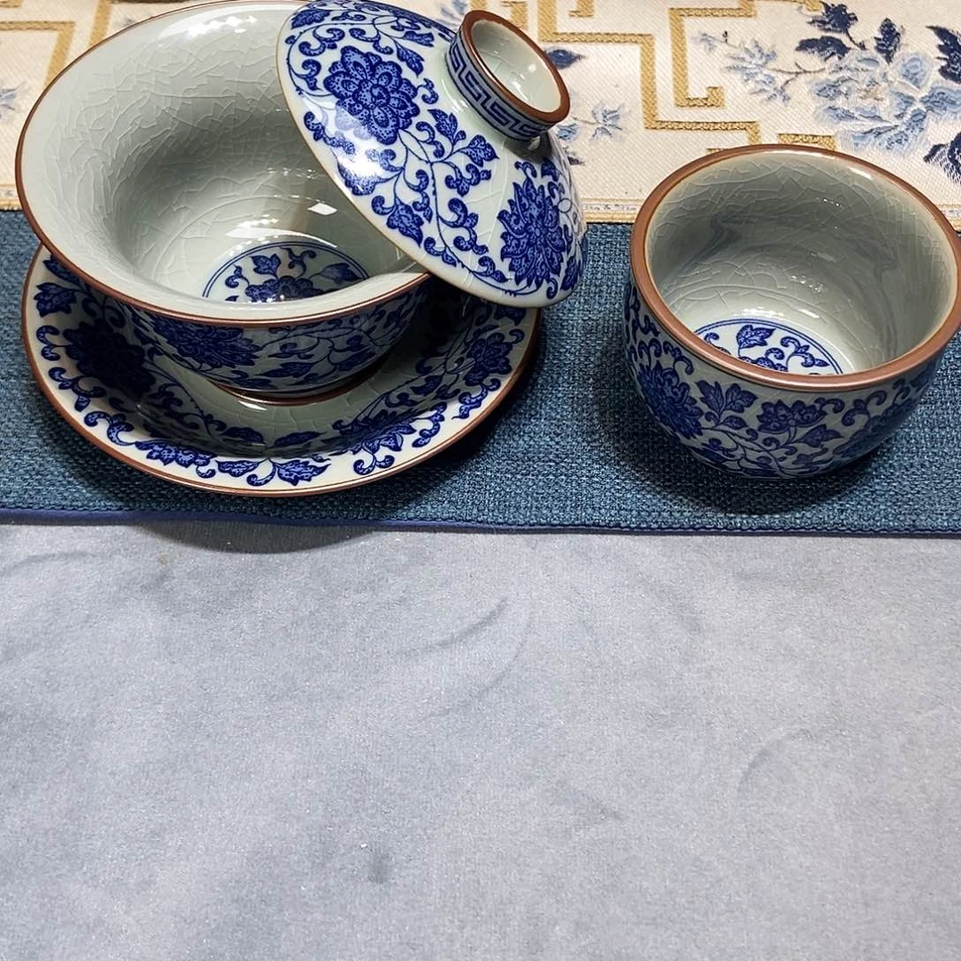 陶简装家用陶瓷茶具