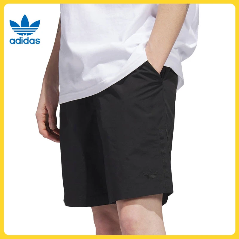 adidas Originals阿迪三叶草双旦中性WATER SHORT梭织短裤HS3016