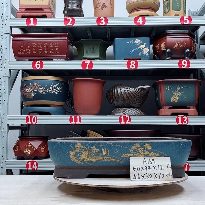 紫砂花盆紫砂花盆