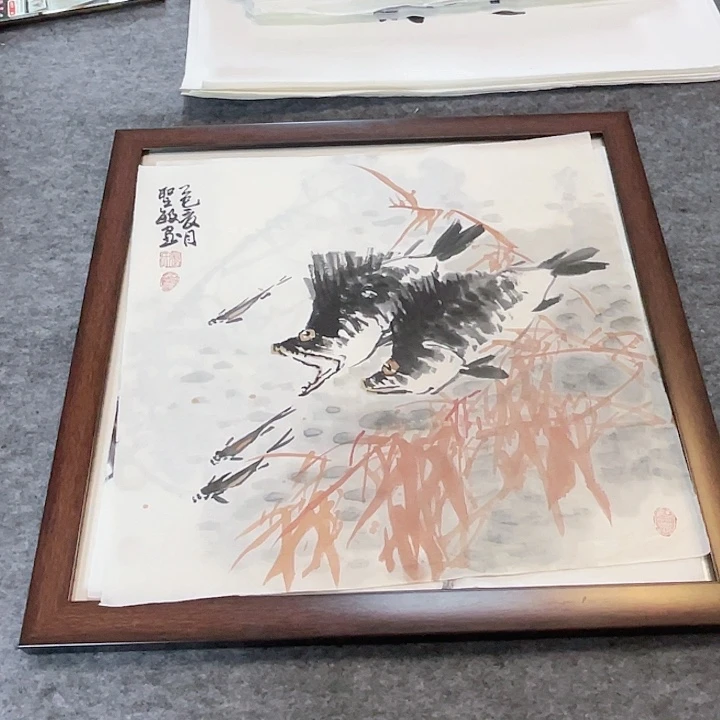 国画张圣敏先生纯手绘作品