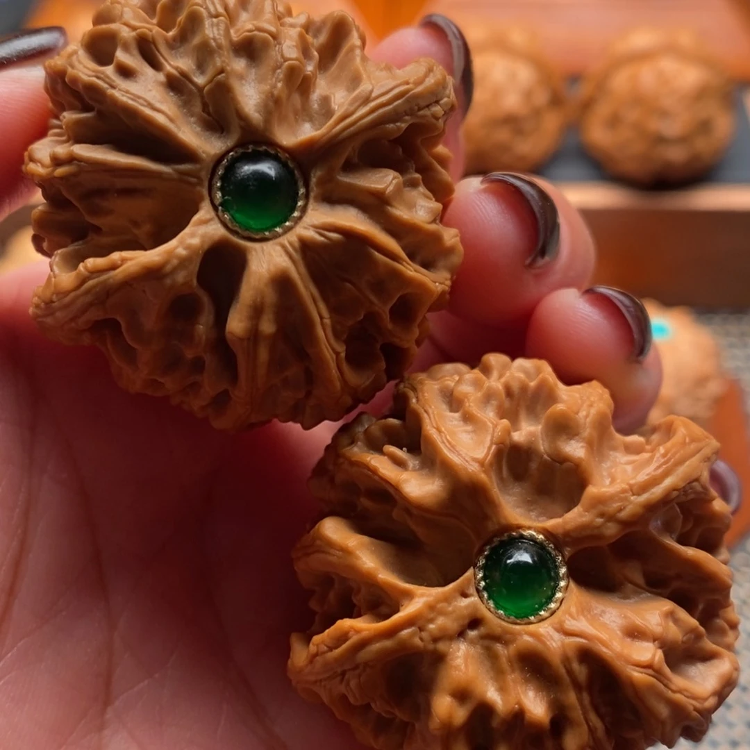 把件文玩核桃44尺苹果园狮子头