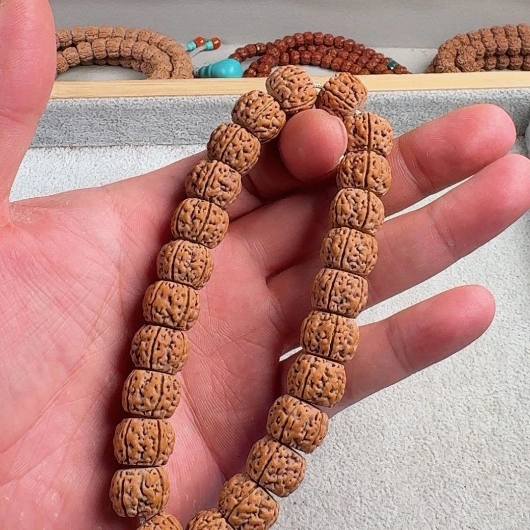 金刚菩提吊坠铁籽盘龙