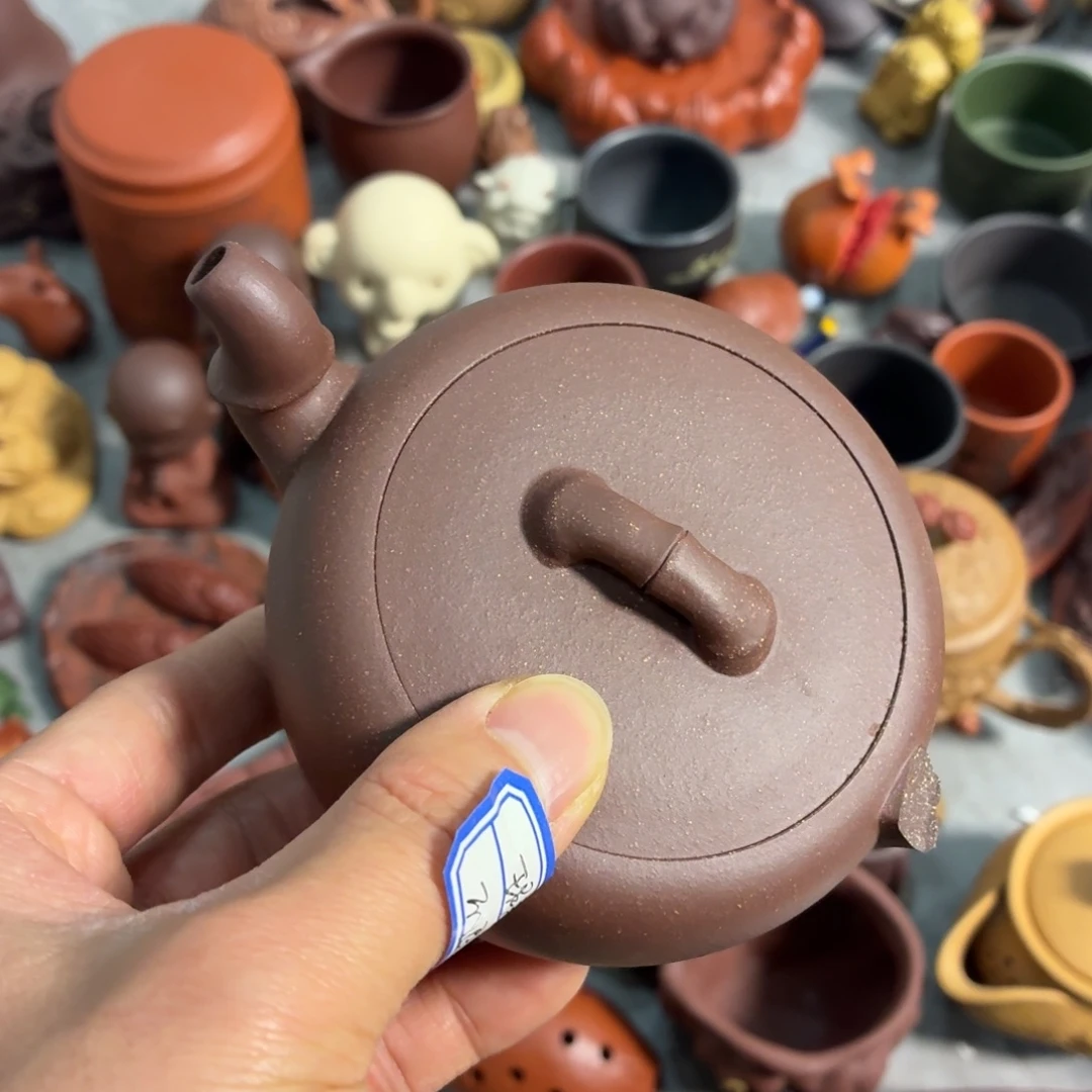 紫砂茶杯瑕疵不退不换介意勿拍