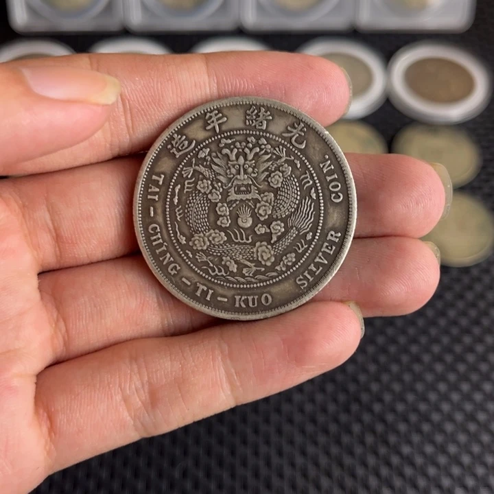 金属大头龙洋船洋工艺品
