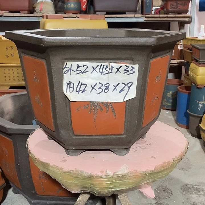 宜兴紫砂花盆花盆