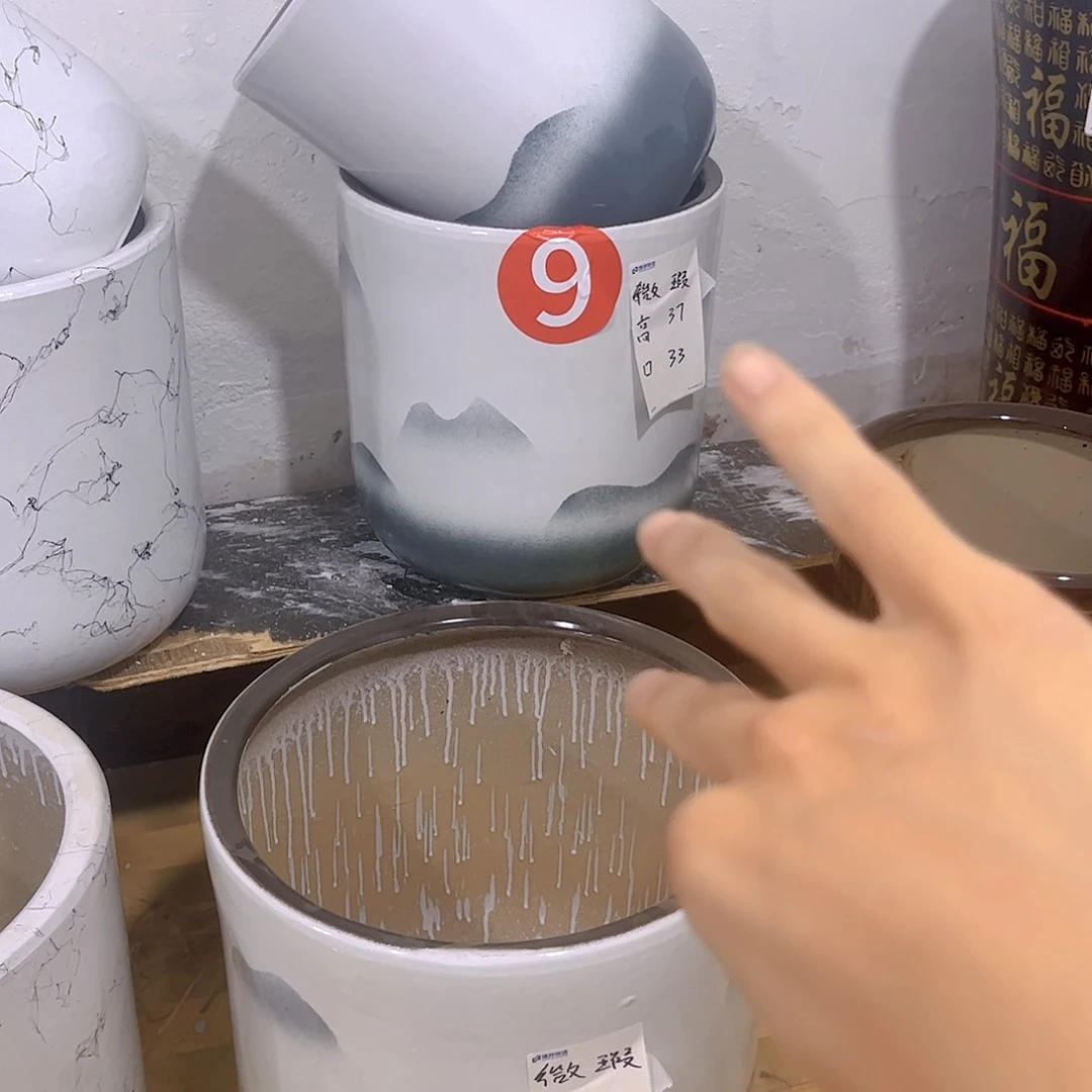 陶瓷花盆默认微瑕