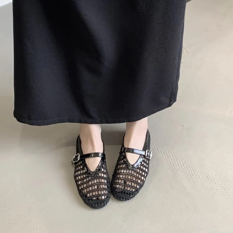 透气镂空编织网玛丽苏5963【7788桃子2】