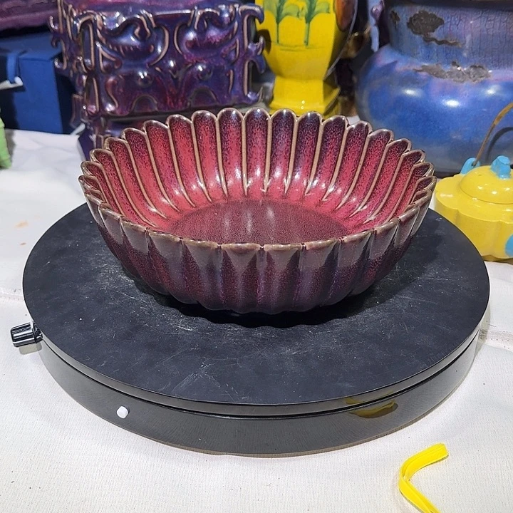 陶摆件钧官窑瓷器