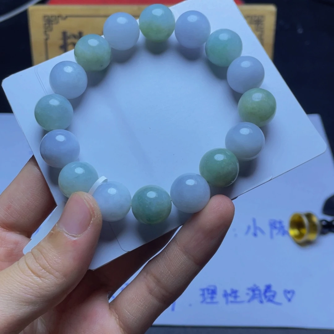 翡翠未镶嵌手链手串