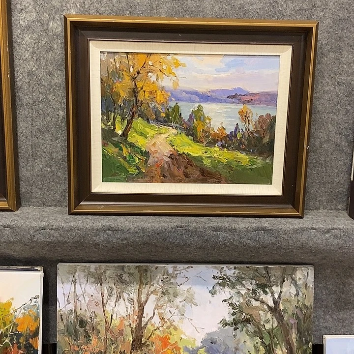 油画带外框画芯尺寸40x30cm