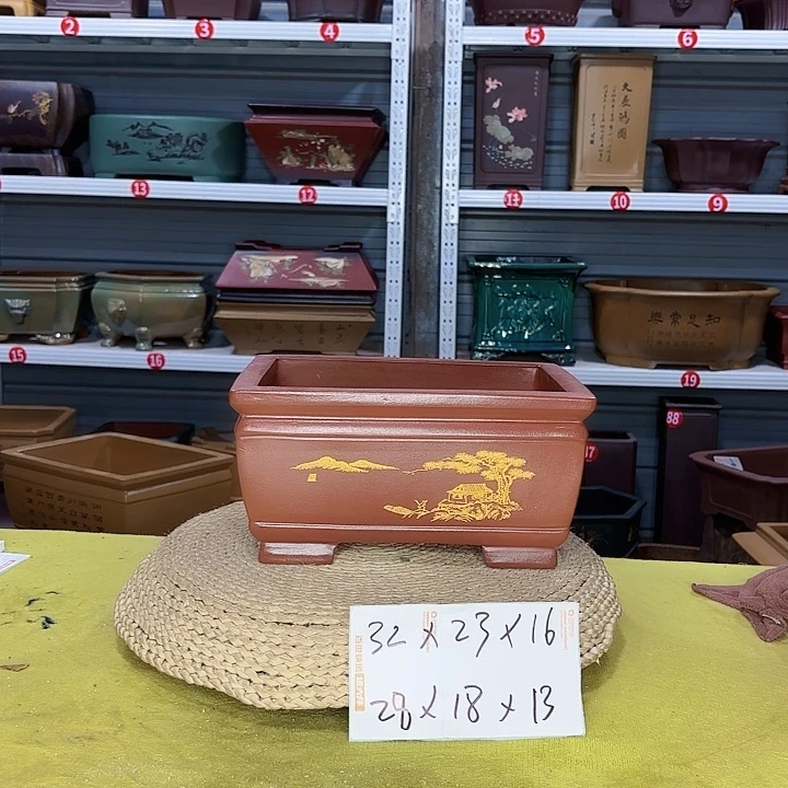 紫砂花盆宜兴紫砂厂