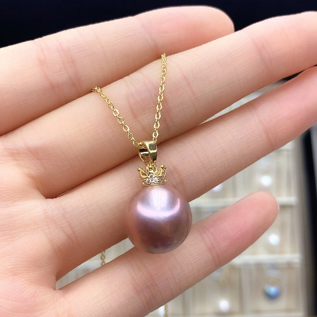 淡水珍珠合金颈饰