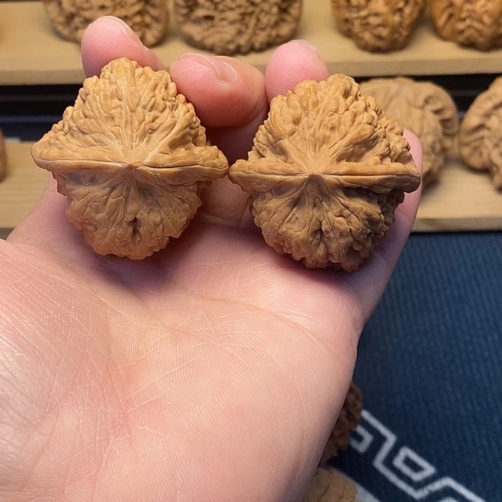 核桃文玩核桃平谷凹底