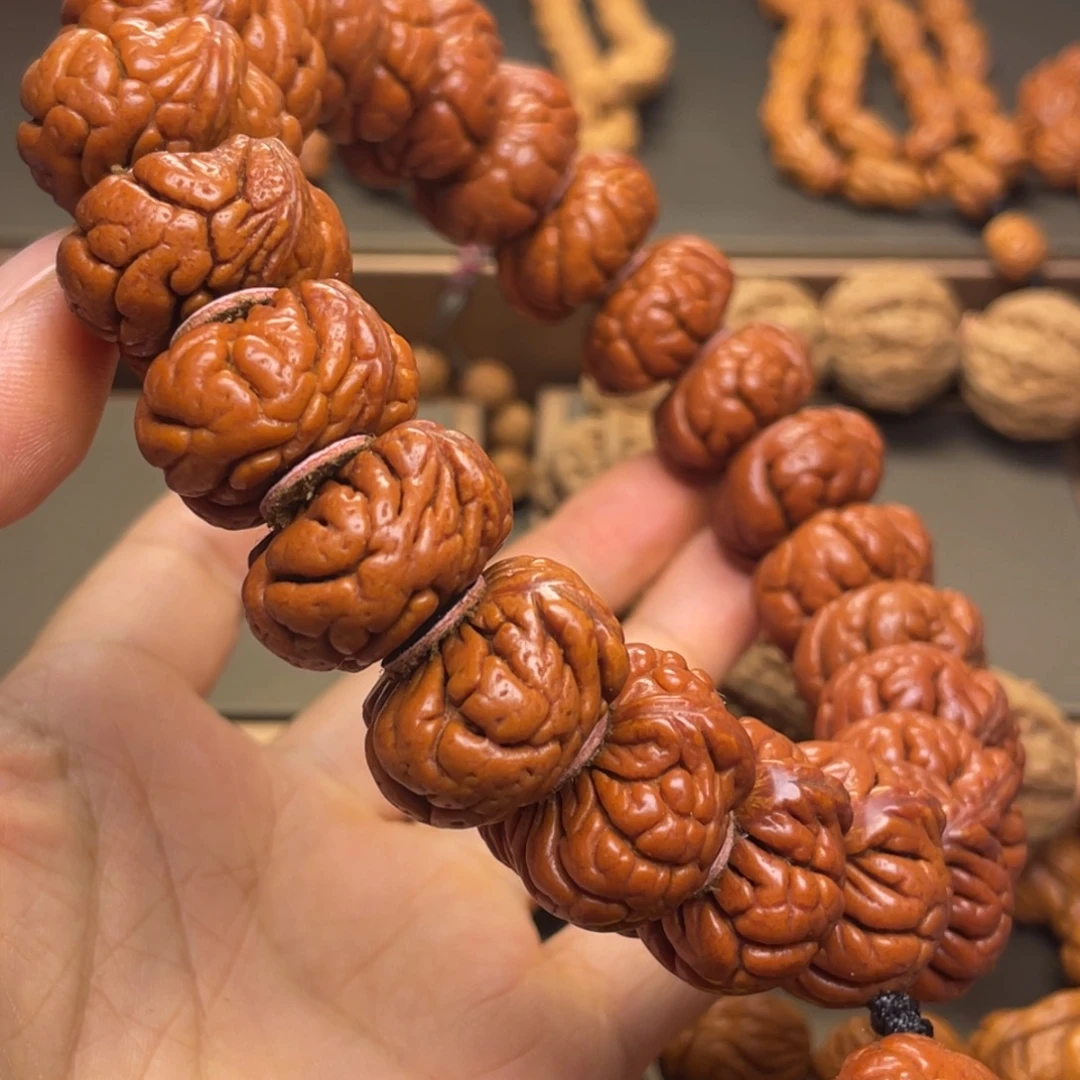 润***手串桃核龙纹桃核13