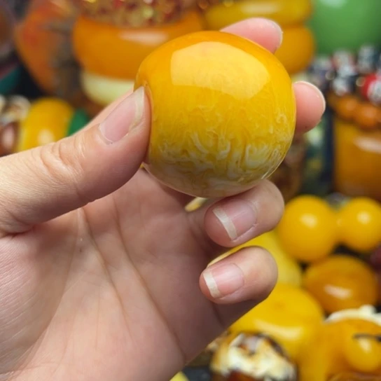 未镶嵌琥珀手链蜜蜡